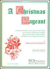 A Christmas Pageant piano sheet music cover